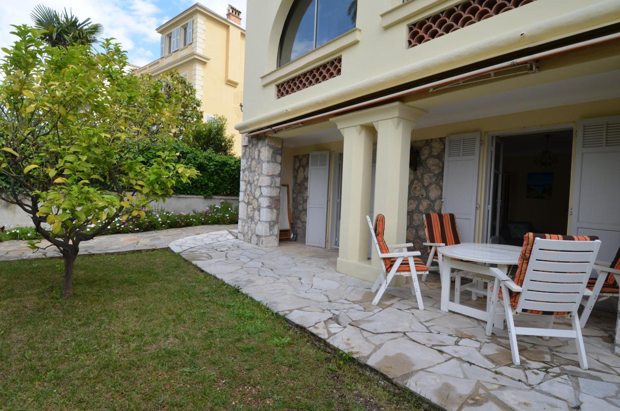 Parc Louisa - Appartement D'Epoque Avec Jardin Et Parking 4 Personnes Le Port De Nice Eksteriør bilde